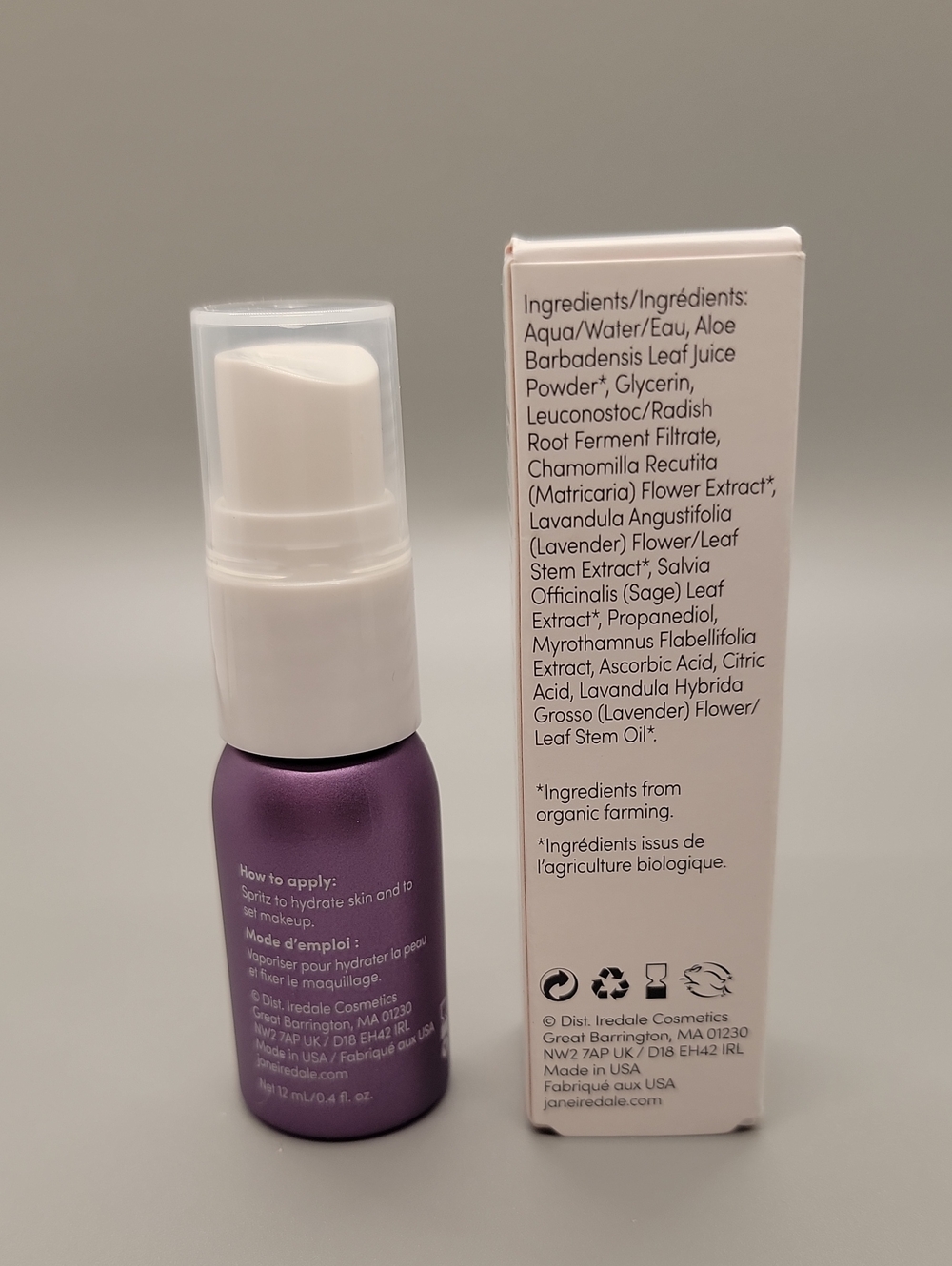 Jane Iredale Trio of Minis --- Lash Conditioner, Lavender Spray, Lip Stain - Picture 6 of 12